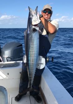 Wahoo Caught near Eleuthera