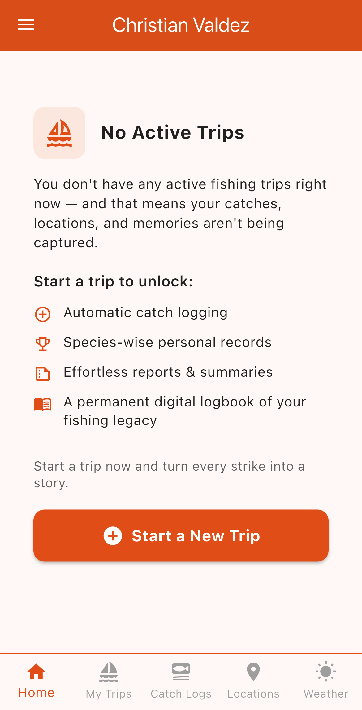 new iAngler app