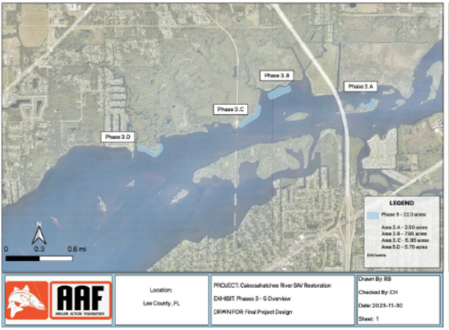 Map showing Phase 3 locations